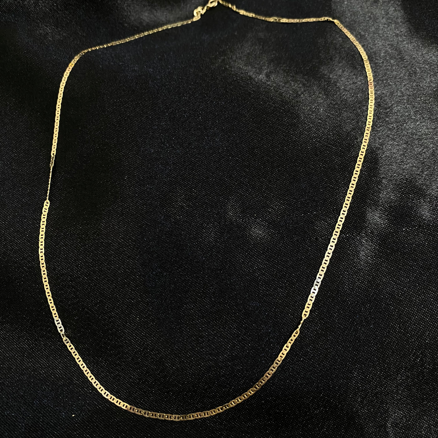Cadena Ima de oro de 10 K.