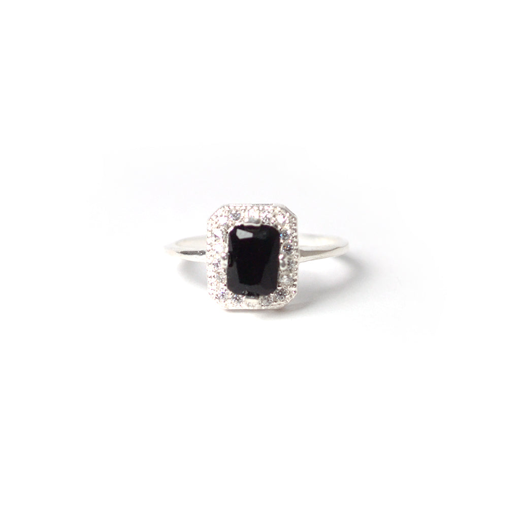 Anillo Aranza con zirconias de plata .925