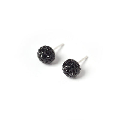 Aretes Atenea en plata .925 con zirconias - AMATINA Joyería