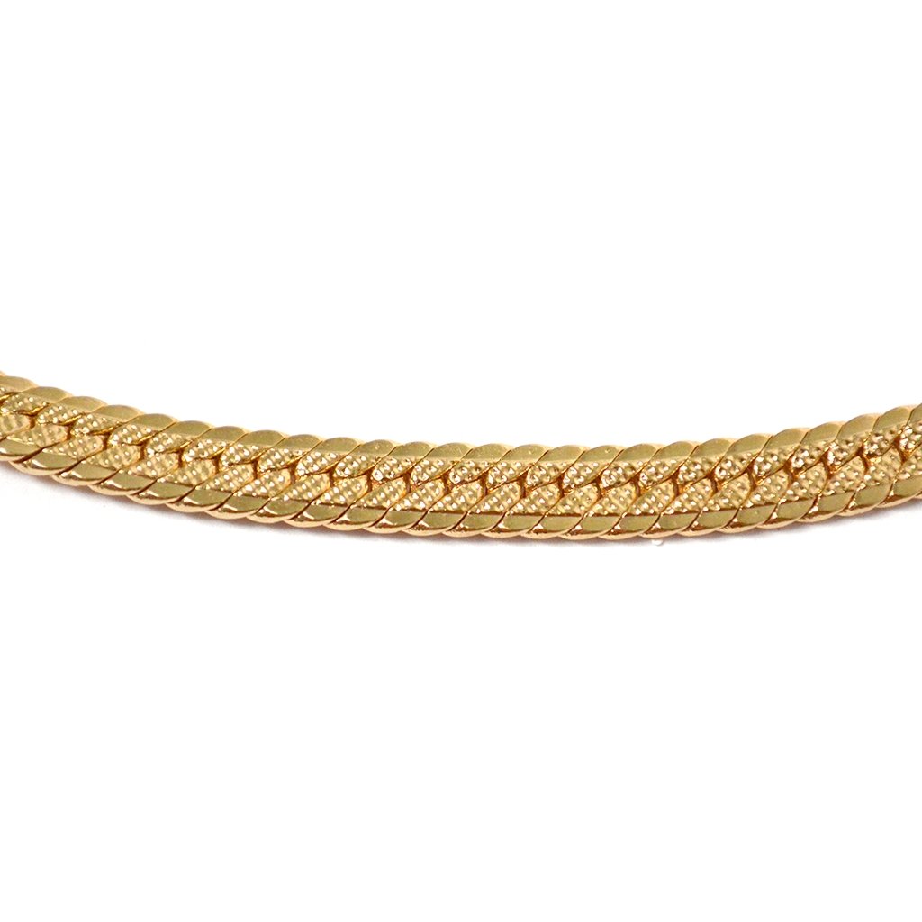 Collar Armenia estilo planchada con chapa de oro de 18K - AMATINA Joyería