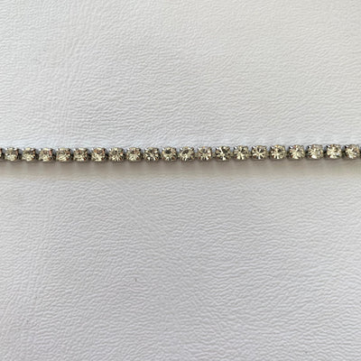 Pulsera Hanna de acero inoxidable con zirconias
